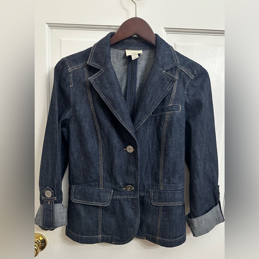 Loft Denim Blazer